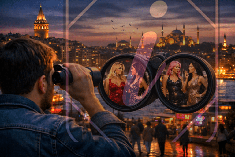 Dürbün Gibi Gözlerle İstanbul Travestilerini Seyretmek