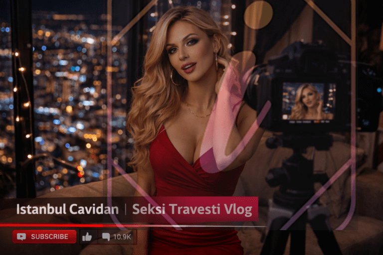 İstanbul Cavidan’ın Seksi Travesti Vlogları
